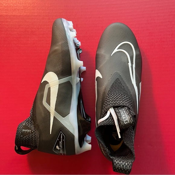 Nike Alpha Menace Elite 3 Football Cleats BLACK CT6648-001 Sz 10.5 Men’s NEW!